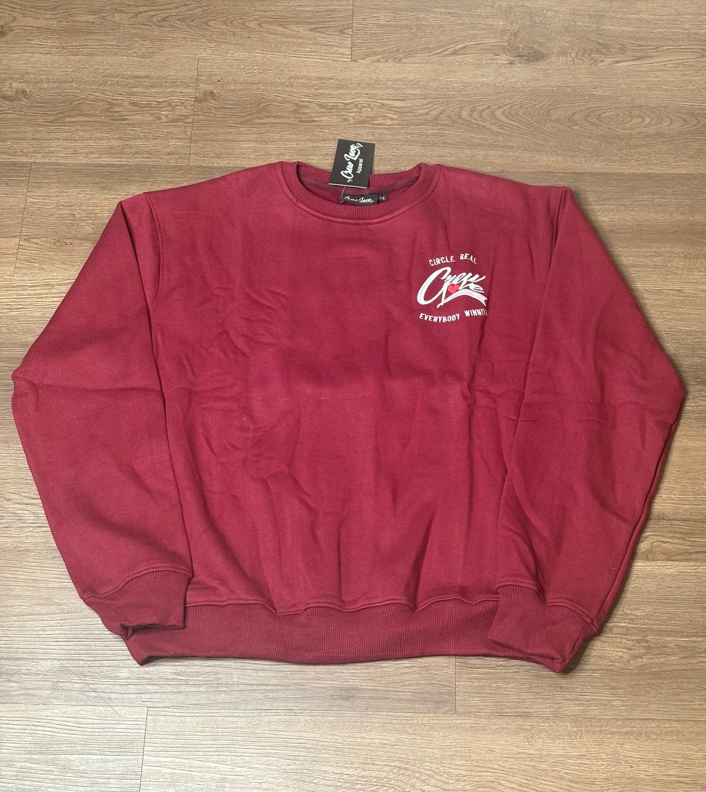 Burgundy Crewneck