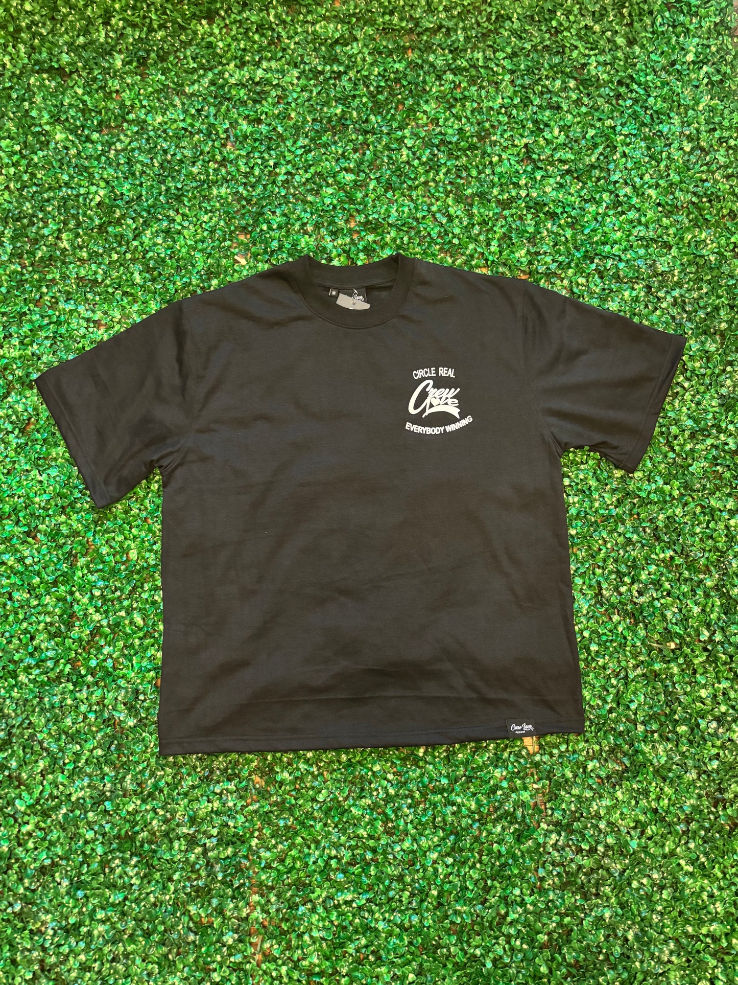 Oversize Boxy Tee(Black/White)