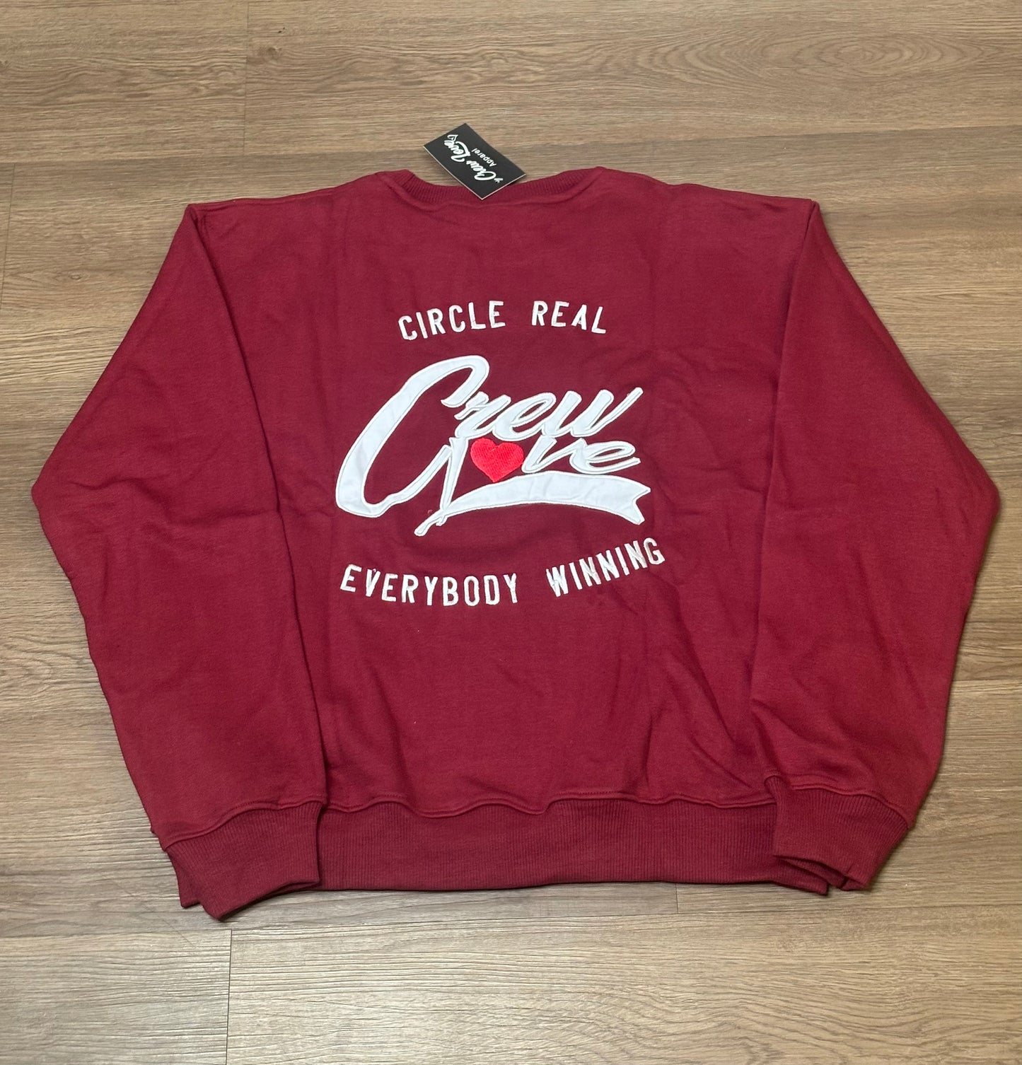 Burgundy Crewneck