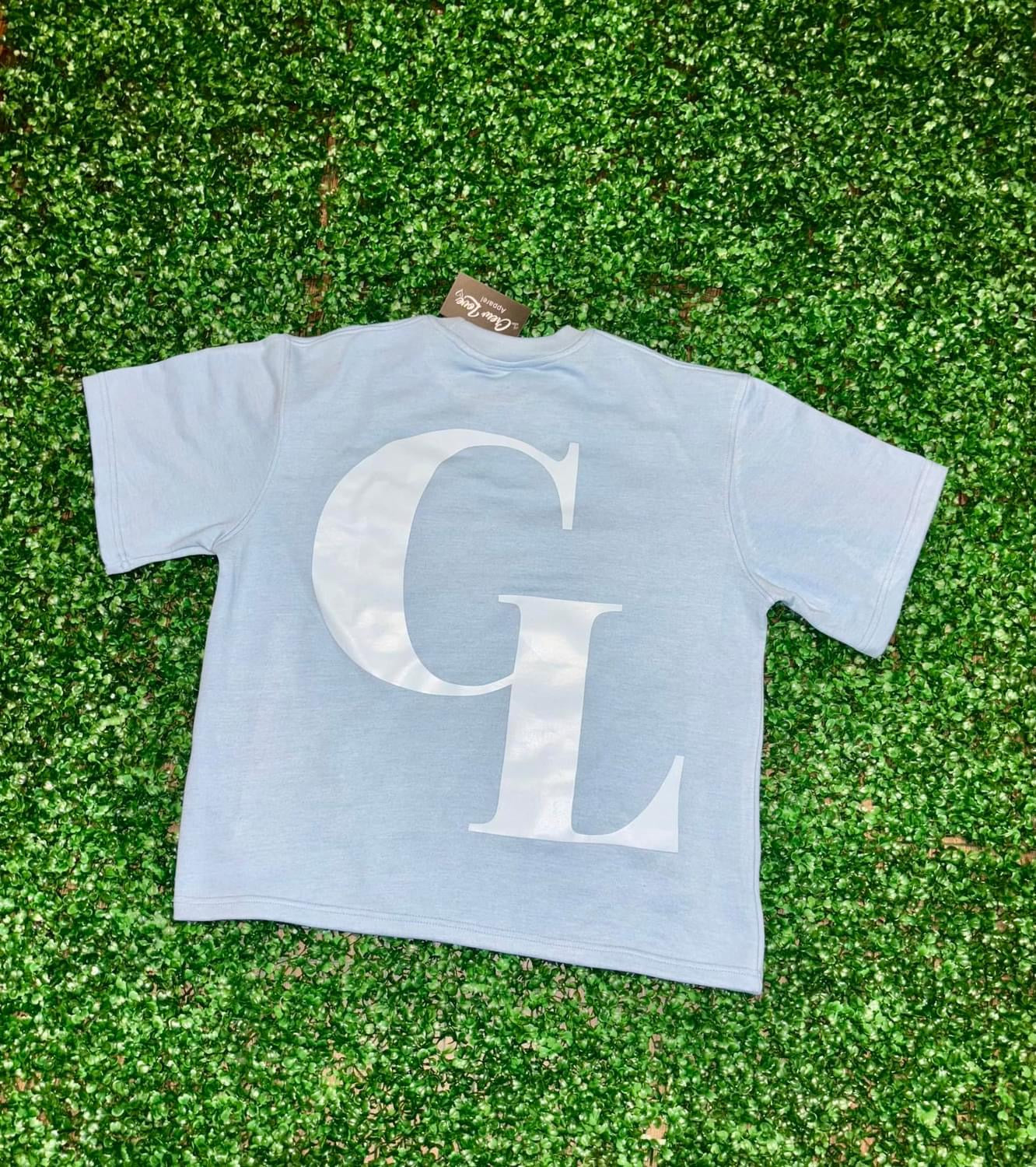 Heavyweight Oversized Tees (Powder Blue)