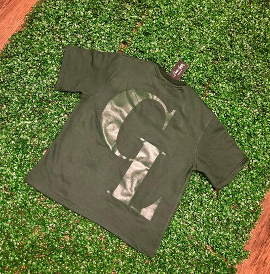Heavyweight Oversized Tees (Army Green)