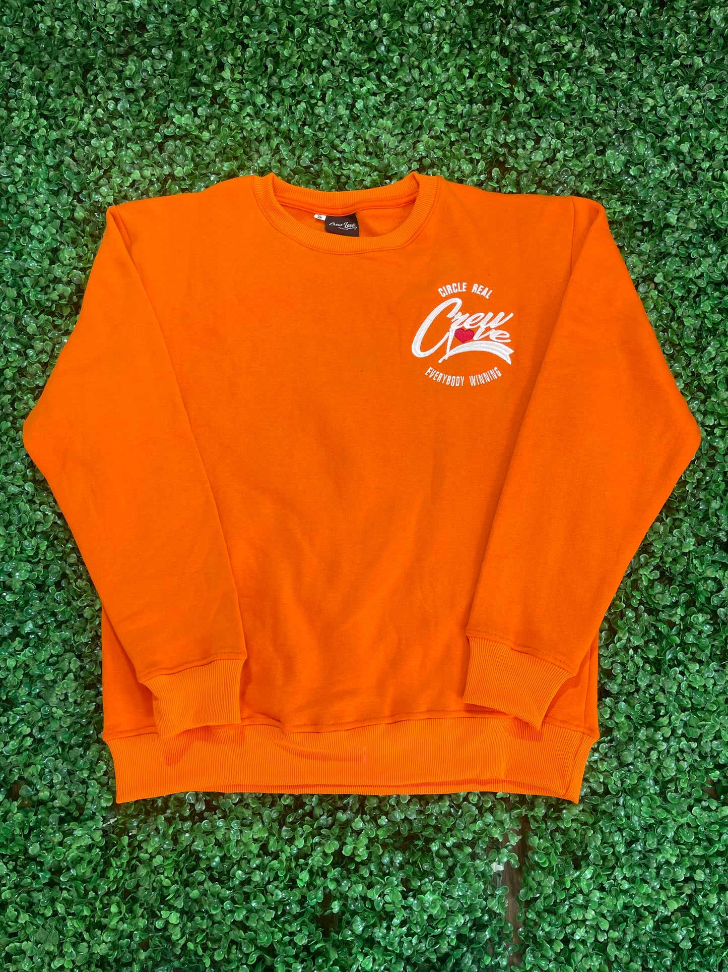 Orange Crewneck
