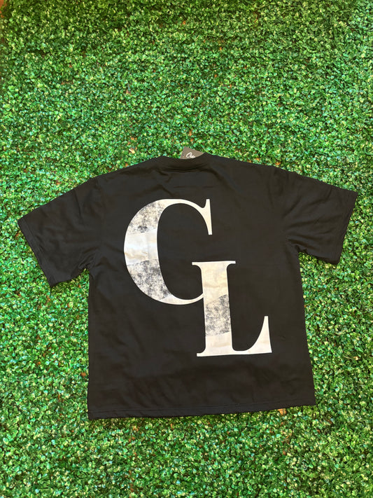 Oversize Boxy Tee(Black/White)