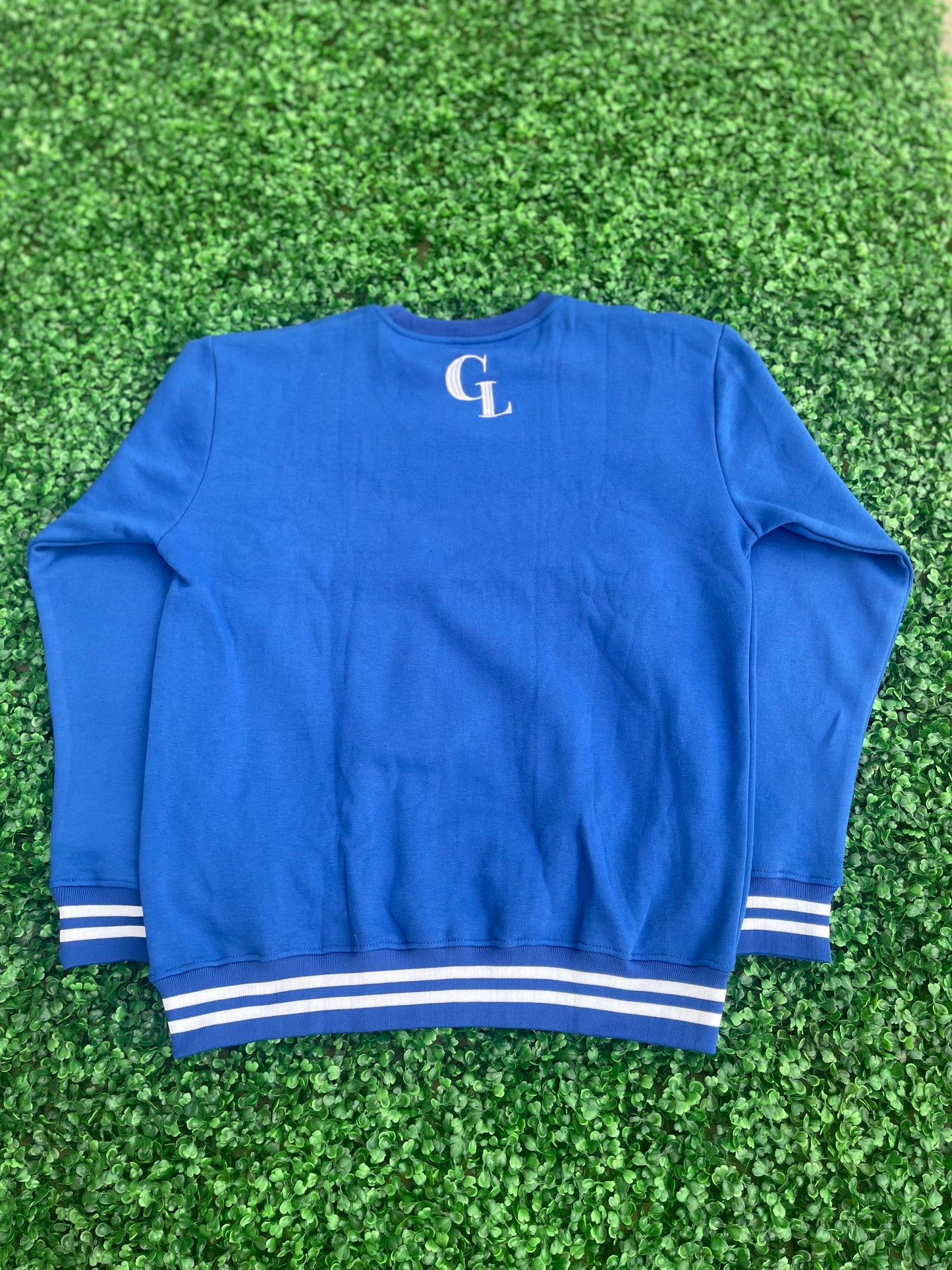 Original Logo Crewneck “Trojan Blue”