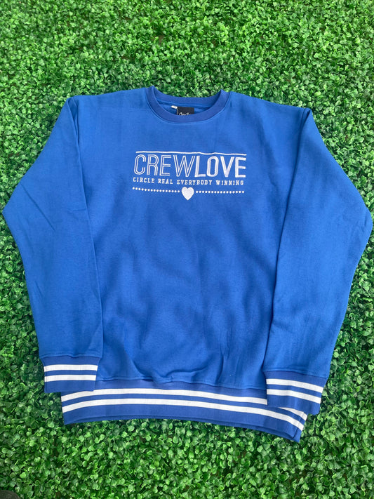 Original Logo Crewneck “Trojan Blue”